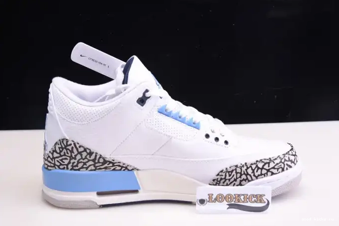 Air 3 Jordan UNC CT8532-104 0522